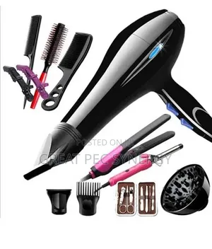 10 in One Styling Set With Professional Hair Dryer