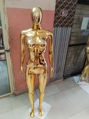 Female Gold Mannequin