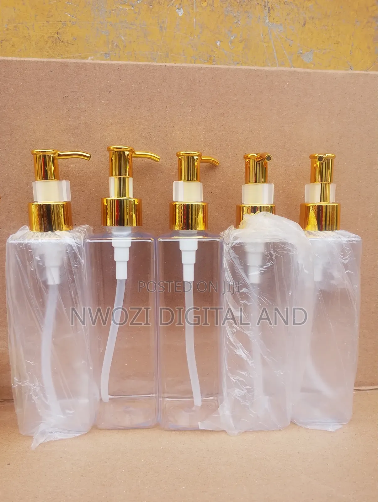 Lotion Bottle 4 Coner