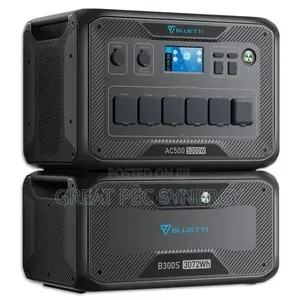 Bluetti Ac500 + B300s 5kw Power Station