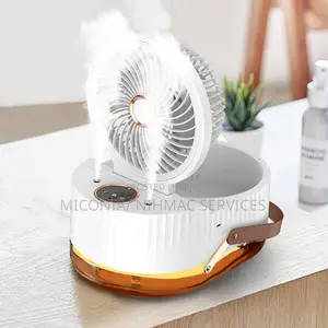 Dual Spray Humidification Fan – Rechargeable