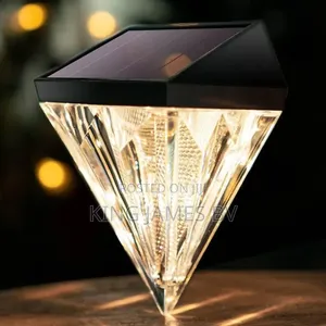 Crystal Solar Wall Light