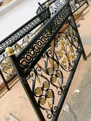 Wrought-Iron Classic Finishing Handrail