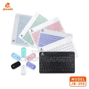 Jeqang Jb-391 Ergonomic Wireless Keyboard Mouse Combo Dual-Mode Bt