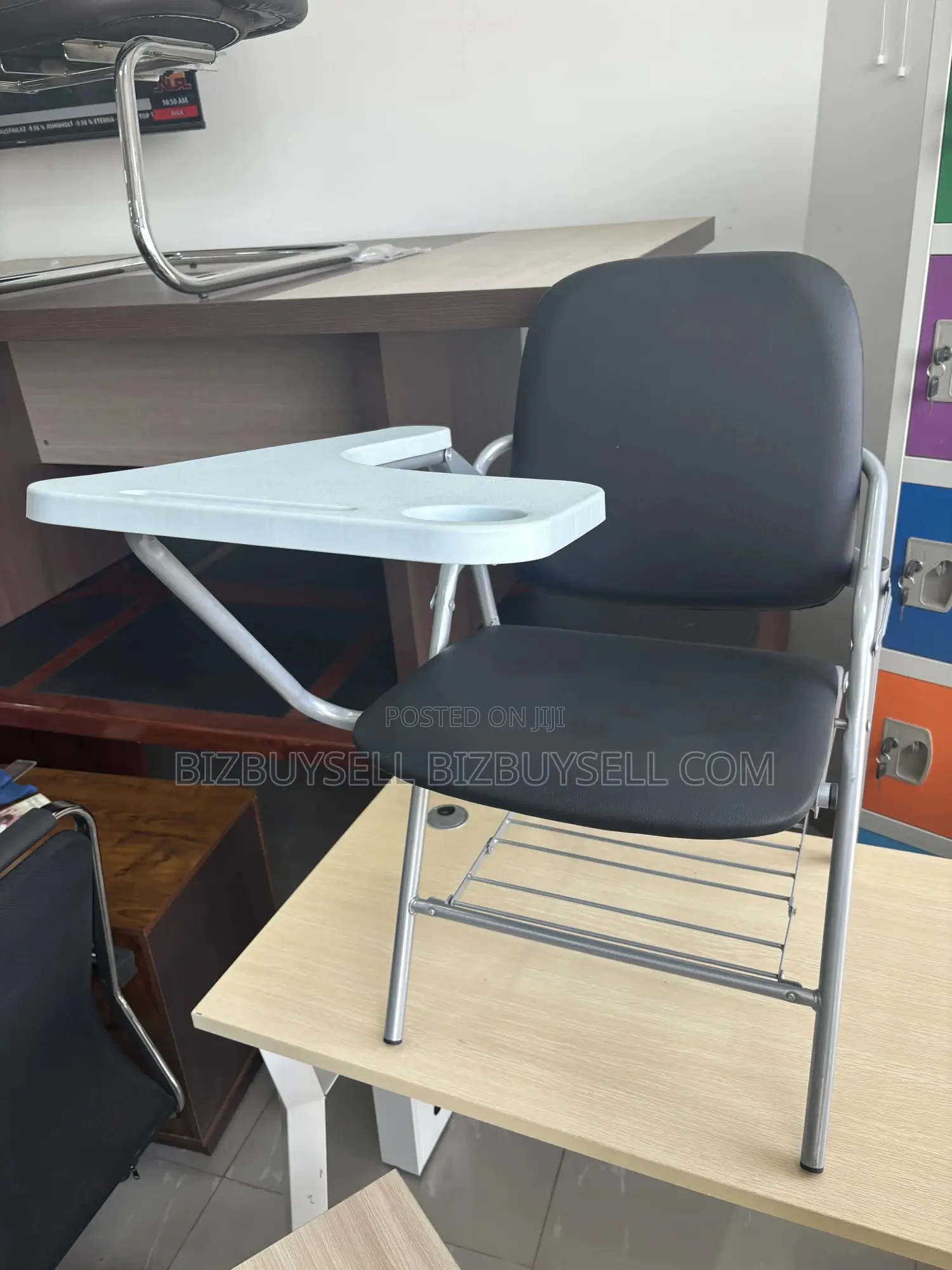 Study Chair With Writing Pad