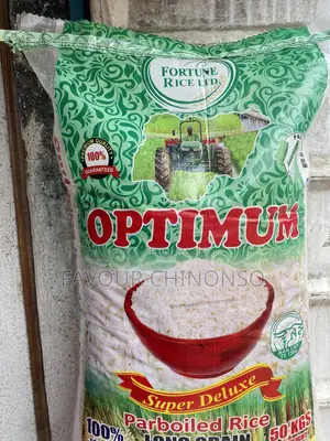 Optimum Super Deluxe Parboiled Long Grain Rice 50kg