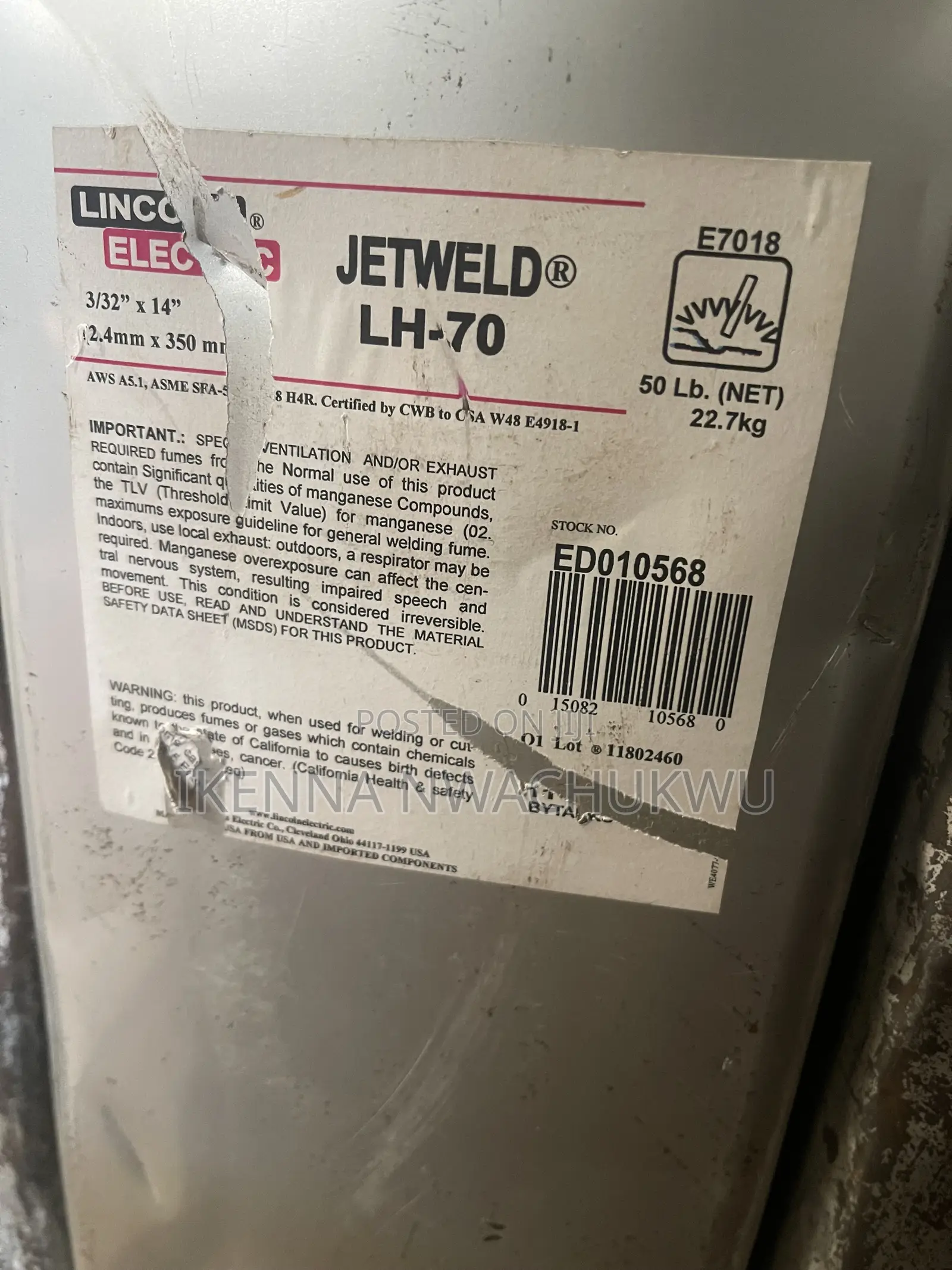 Welding Electrode Pipe