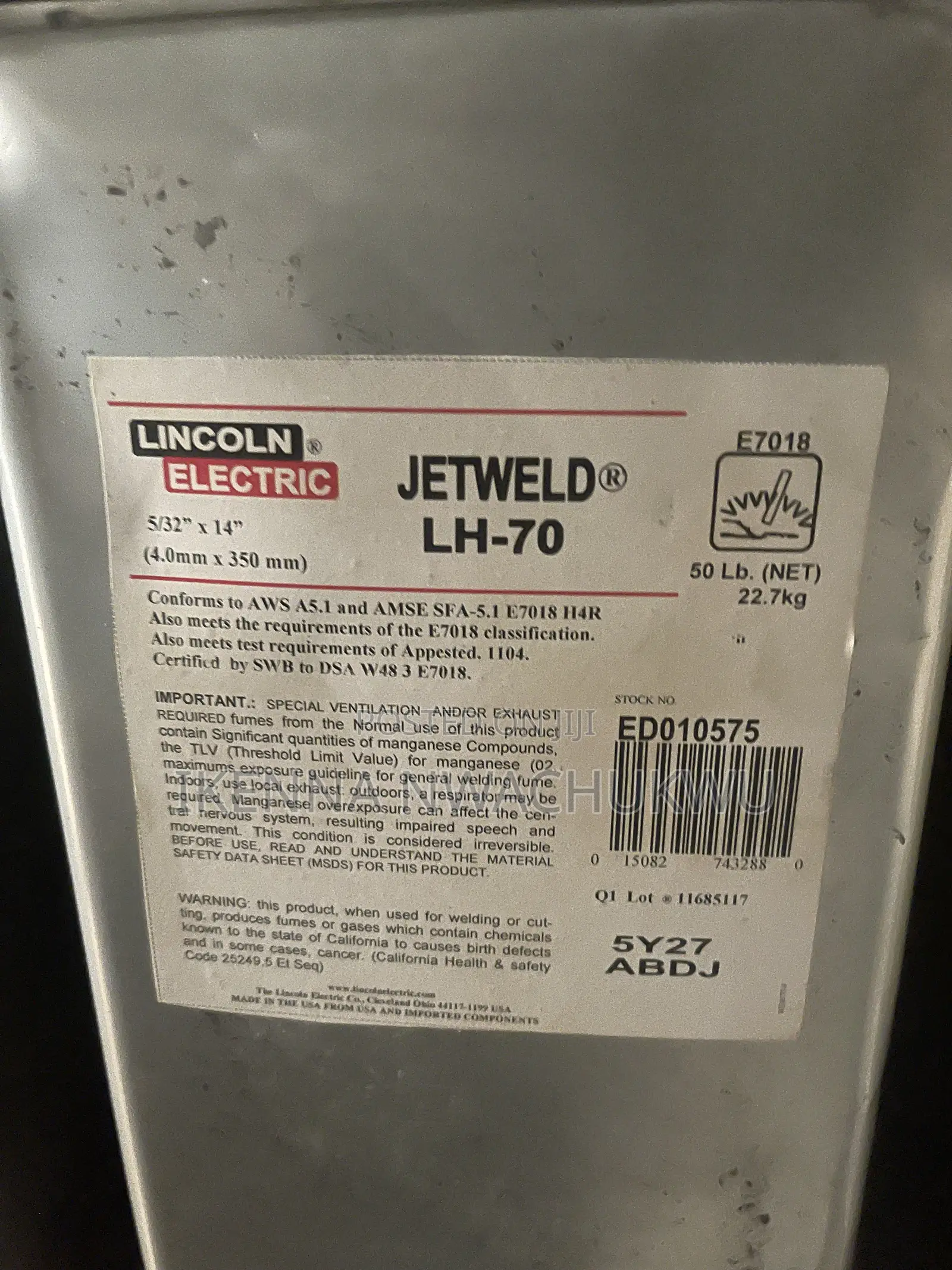Welding Electrode Pipe