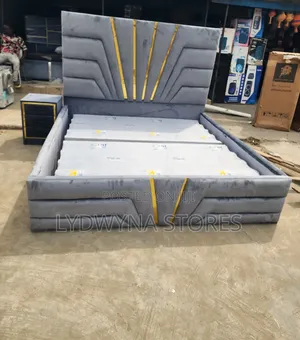 Super Strong Quality Upholstery Padded Complete Set of Bedframe
