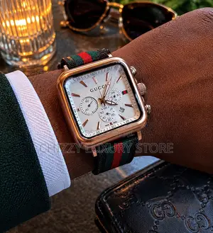 Gucci Quality Luxury Men Automatic Engine Wristwatch