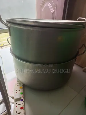 Heavy Duty Large Party Cooking Pots (Set of 2)