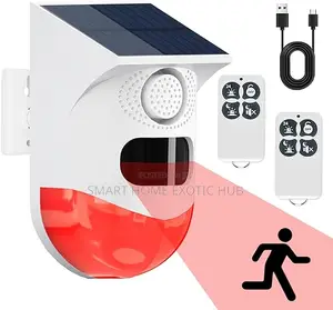 Pst-ct80wr Solar Waterproof Wifi Pir Alarm With 433mhz
