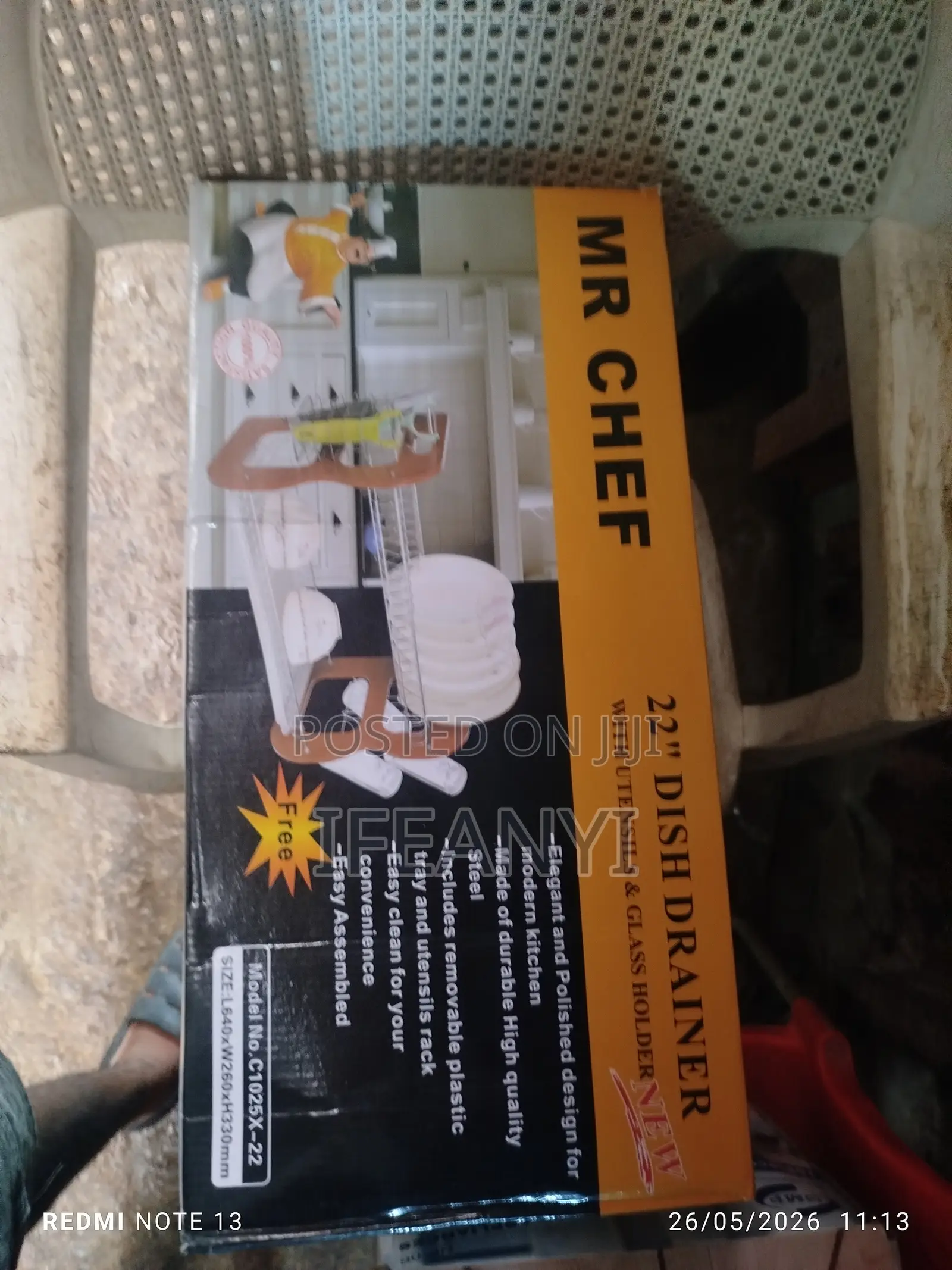 Dish Rack Mr Chef