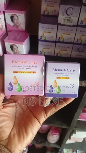 Blemish Care Face and Eyes Creams