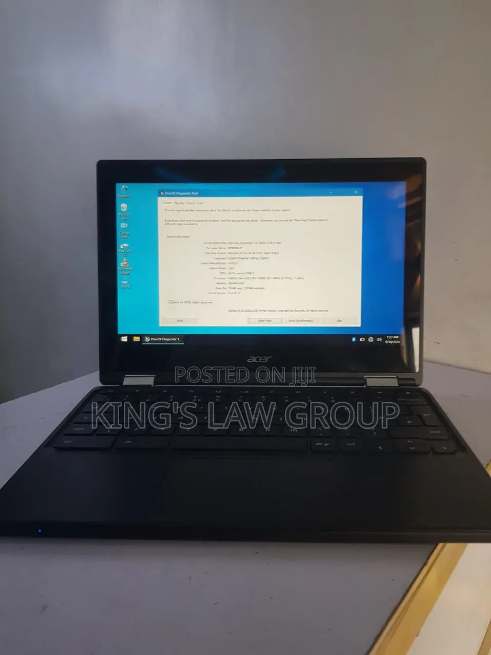 Laptop Acer Chromebook 11 4GB Intel Celeron eMMC 32GB