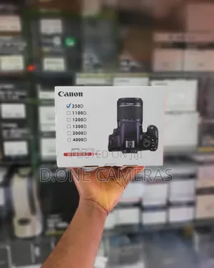 Canon Eos 250d DSLR Camera With 18-55mm STM Lens