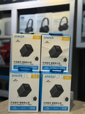 Anker Nano Charger (45w, Smart Display, 180° Foldable)