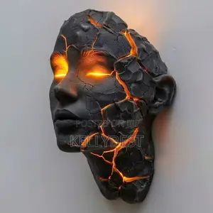 Mask Led Wall Lamp