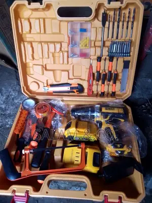 Dewalt Cordless Hammer Drill Set – Rechargeable Heavy Duty Power Tool