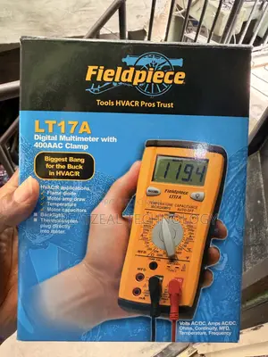 Lt17a Digital Multimeter With 400aac Clamp Field Piece