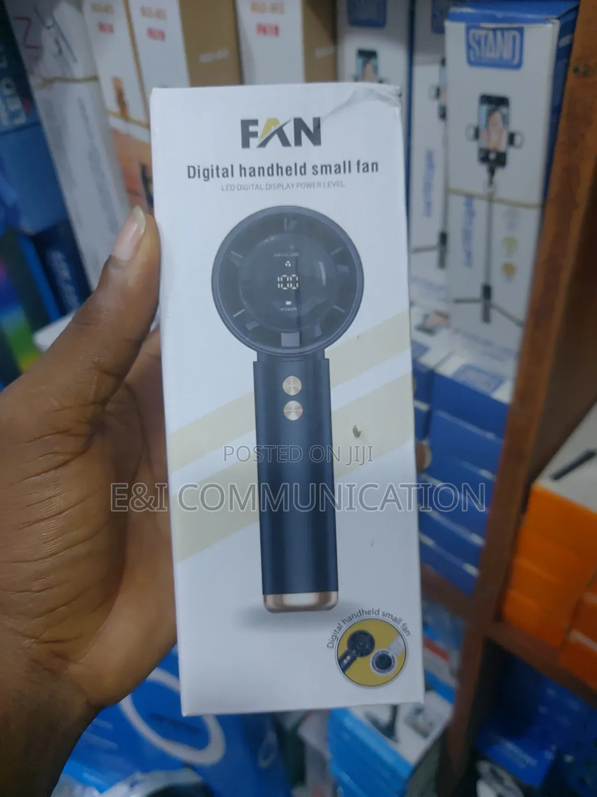 Digital Handheld Fan
