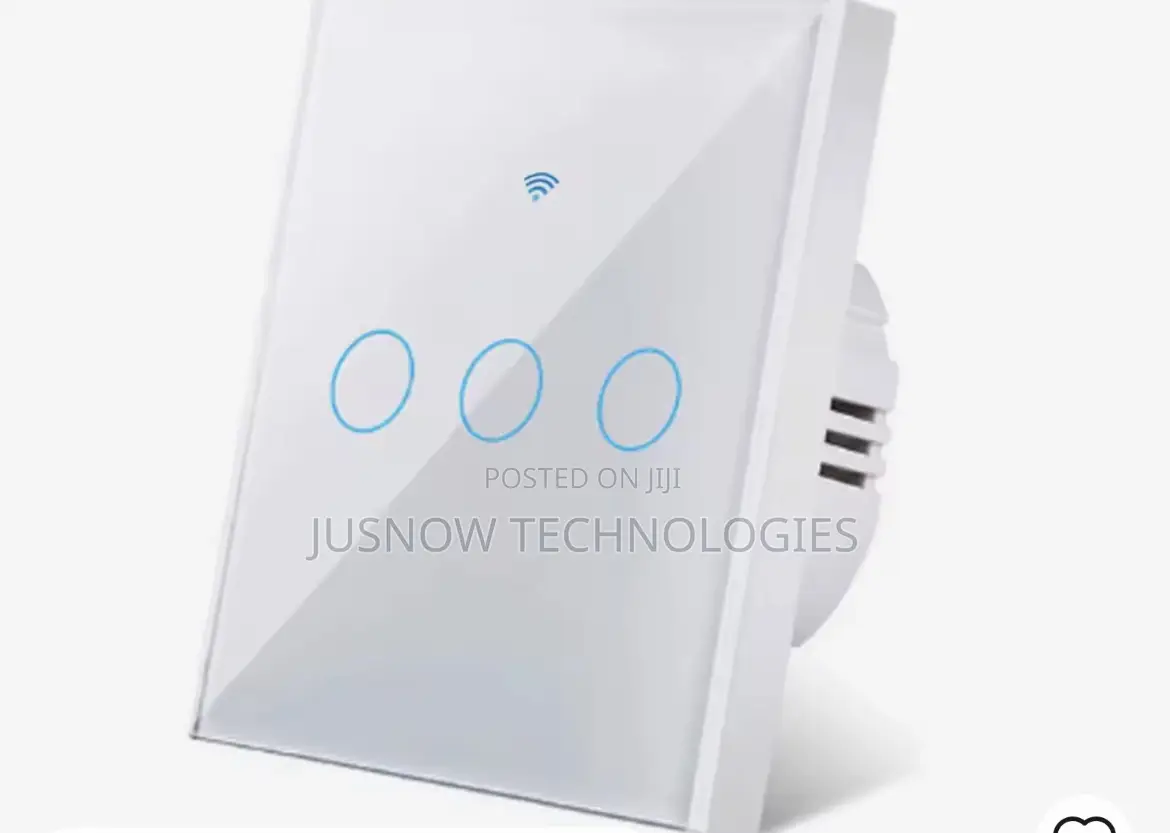 3 Gang Wifi Smart Switch – Smart Touch Light Switch
