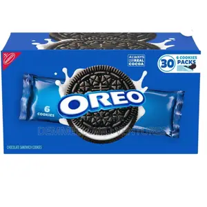 Oreo Chocolate Sandwich Cookies 2.4 Oz 30 Pack