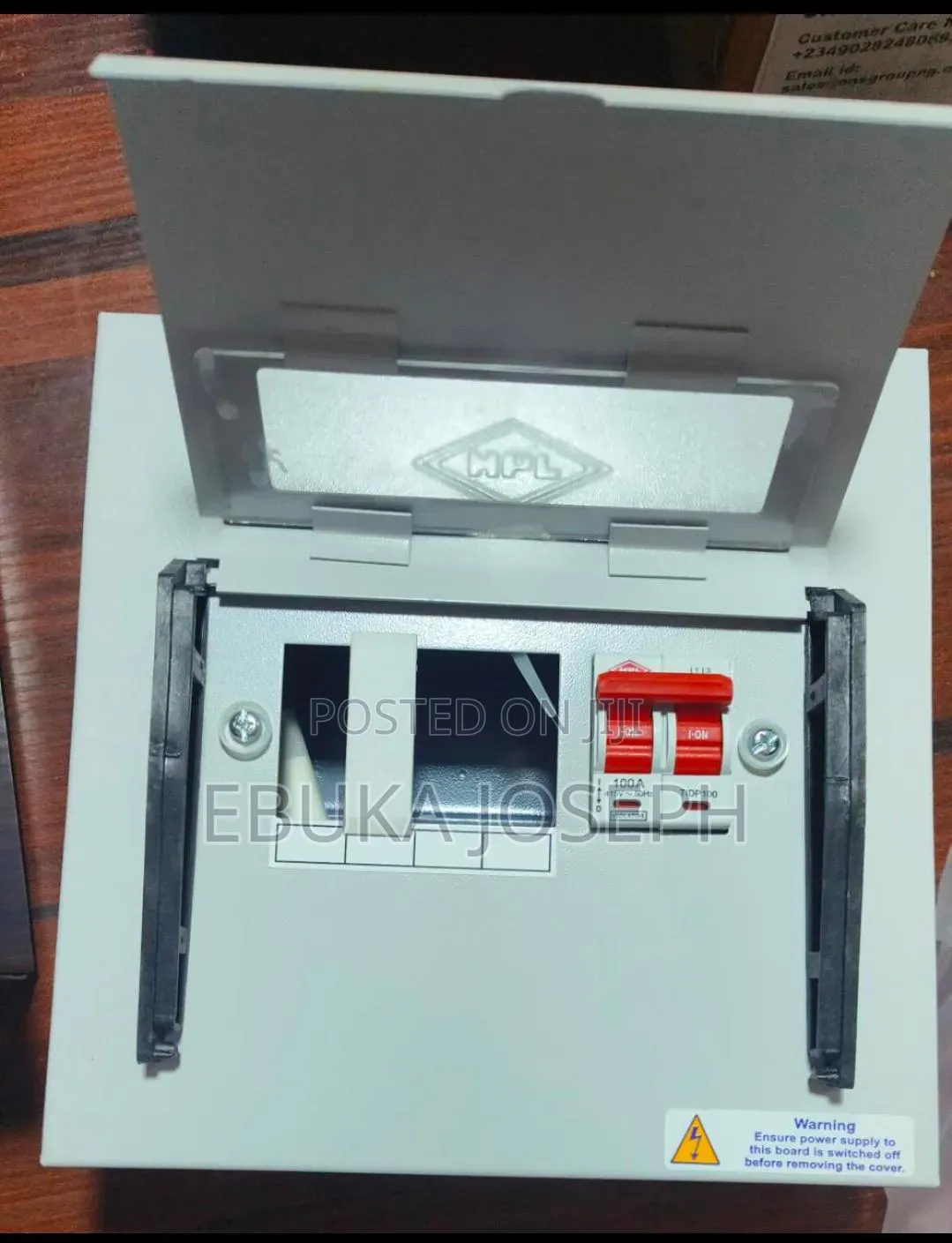 Distribution Board D4 Single Phase Original