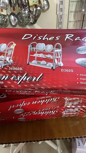 3 Step Kitchen Expert Steel Plate Rack