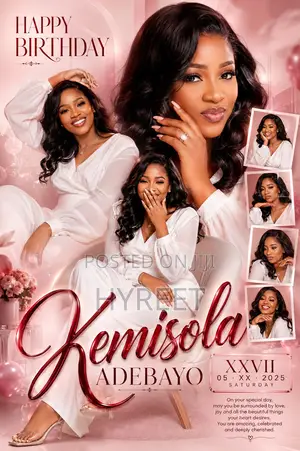 Luxury Birthday Flyer
