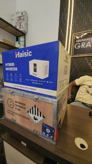 Haisic 4khw Lithium Battery With 1.5kva Hybrid Inverter