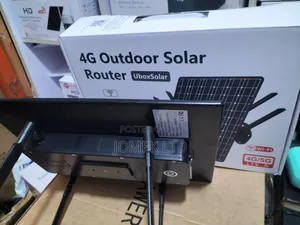 Ubox Solar 4g Outdoor Solar Routerbuilt -in Solar Panel and Battery