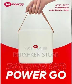Itel 100,000mah 320wh Power Go Portable Power Station 130w,