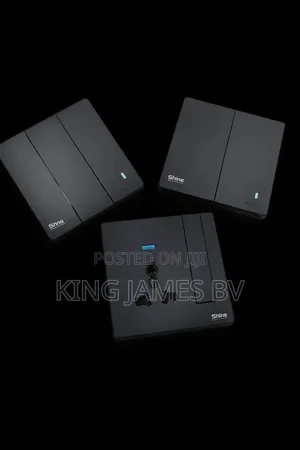 Flush Black Switches and Sockets
