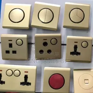 Gold Push Switches and Sockets