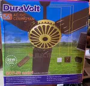 Duravolt 56" Ac/Dc Inverter Ceiling Fan