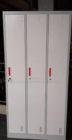 Imported 3 Door Metal Wardrobe