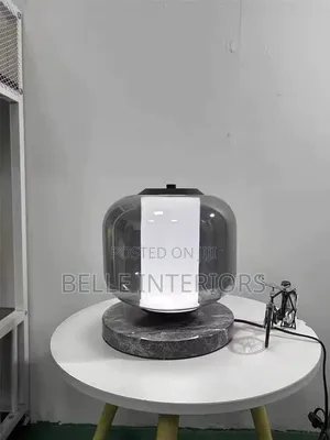Postman Minimalist Glass Table Lamp