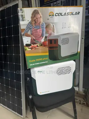 3.6kwh Plus With A 2200w Cola Solar Power Station Lithium Ion Battary
