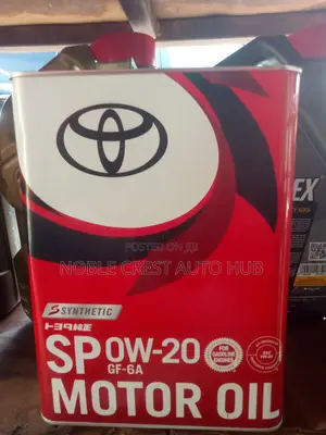 Toyota 0w-20 4l Engine Oil for Toyota Cars
