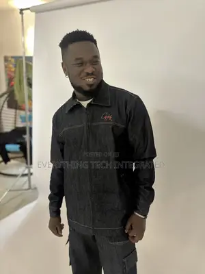 City King Denim Zipped Jean Jacket and Pant