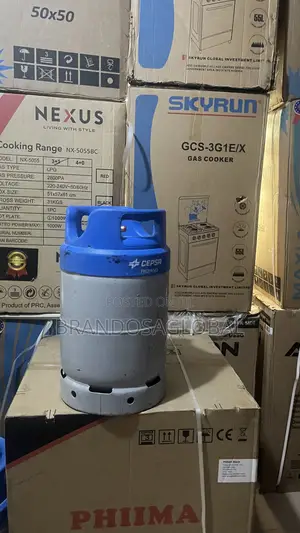 12.5kg Gas Cylinder – Portable Cooking Gas Cylinder