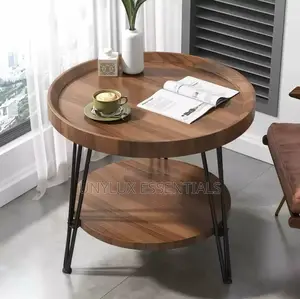 Double Small Round Coffee Table