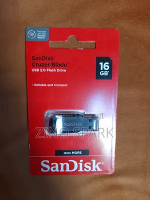 Sandisk Cruzer Blade Usb 2.0 Flash Drive 16gb