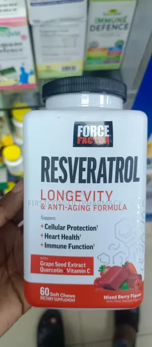 Force Factor Resveratrol X 60