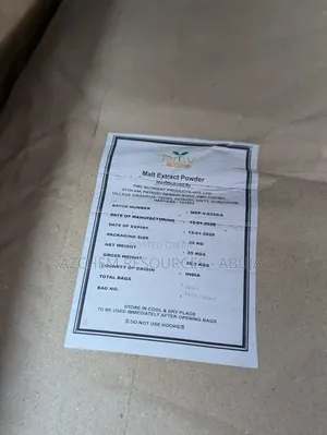 Malt Extract Powder – 25kg Food Grade