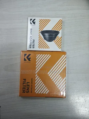 K F Nano -B Lens Filter Variable Nd2-400 82mm + Filter Ring Adapter