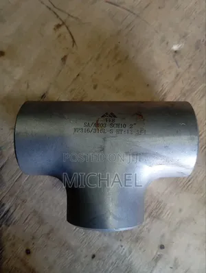 2" Stainless Steel Tee Sch 10