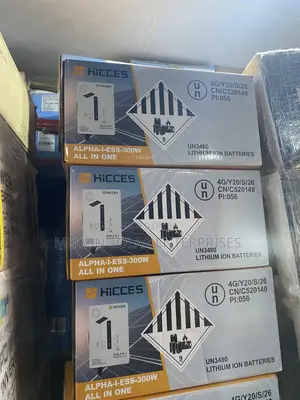 1kwh 300watts Output Hicess Solar Generator Available in Store Now