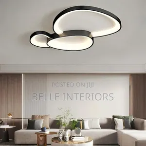 Modern Round Led. Ceiling Light Will Adjustable Brightness For